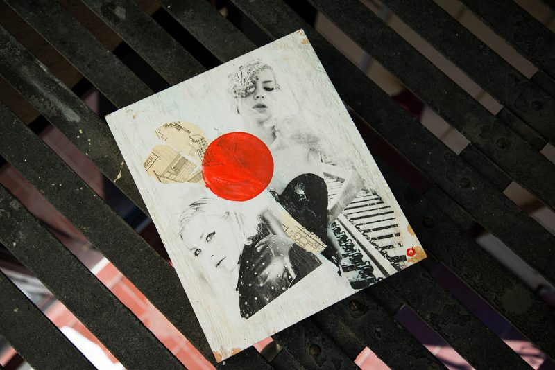 Photo Transfer Art On Wood Jules.