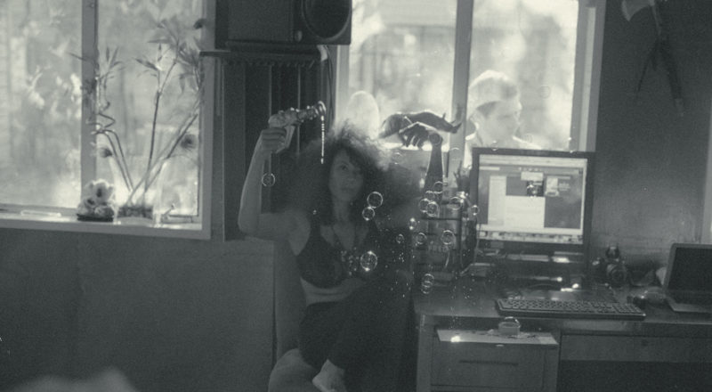 black white photo, women, playful, free your mind, have fun